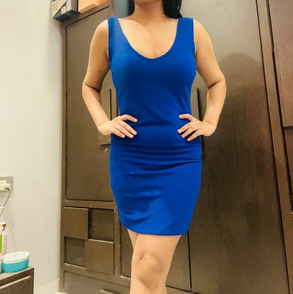 FOREVER 21 Blue dress - Picture 3 of 5